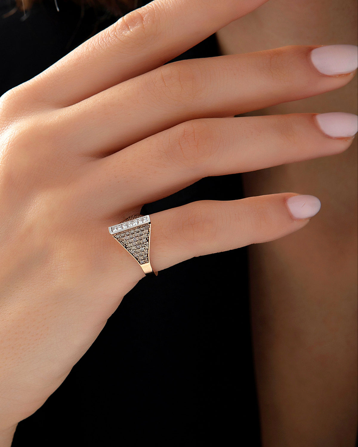 Rina Cognac Ring