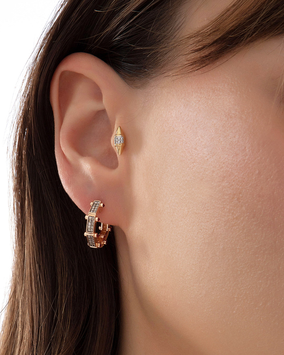 Carla Petit Cognac Earrings