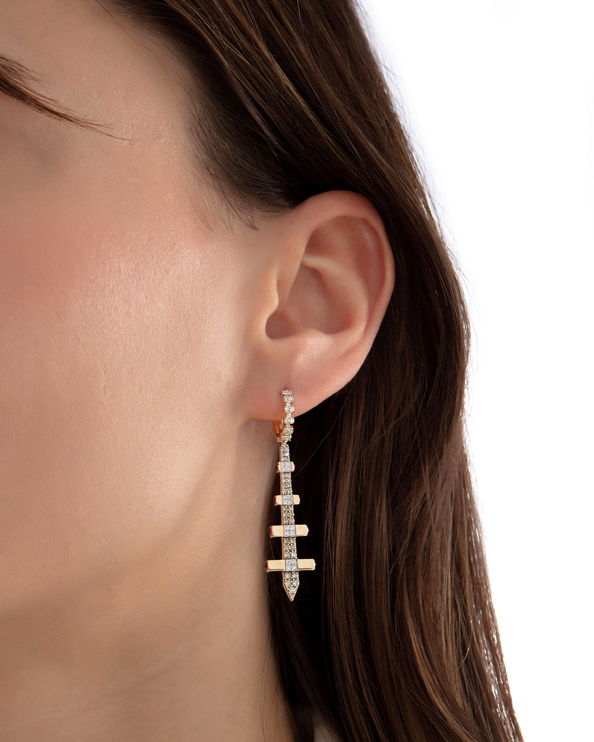 Sword Earrings