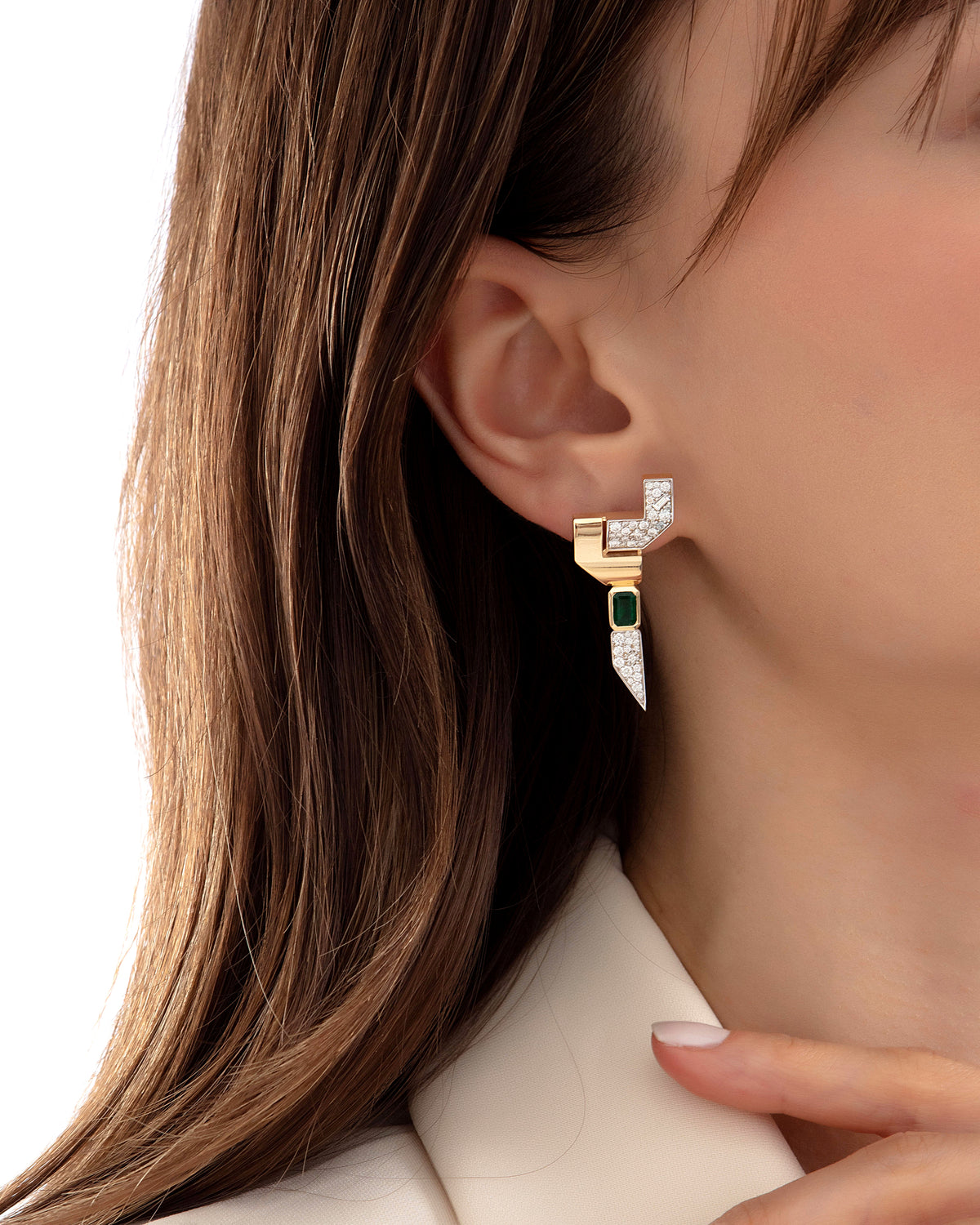 Era Emerald Earrings
