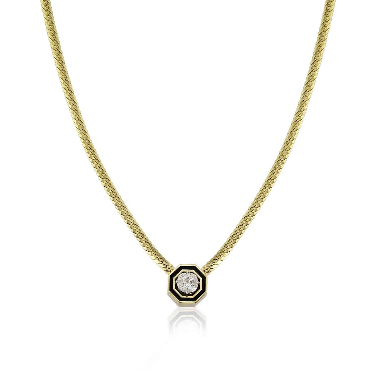 Bella Necklace (Fine Mesh)