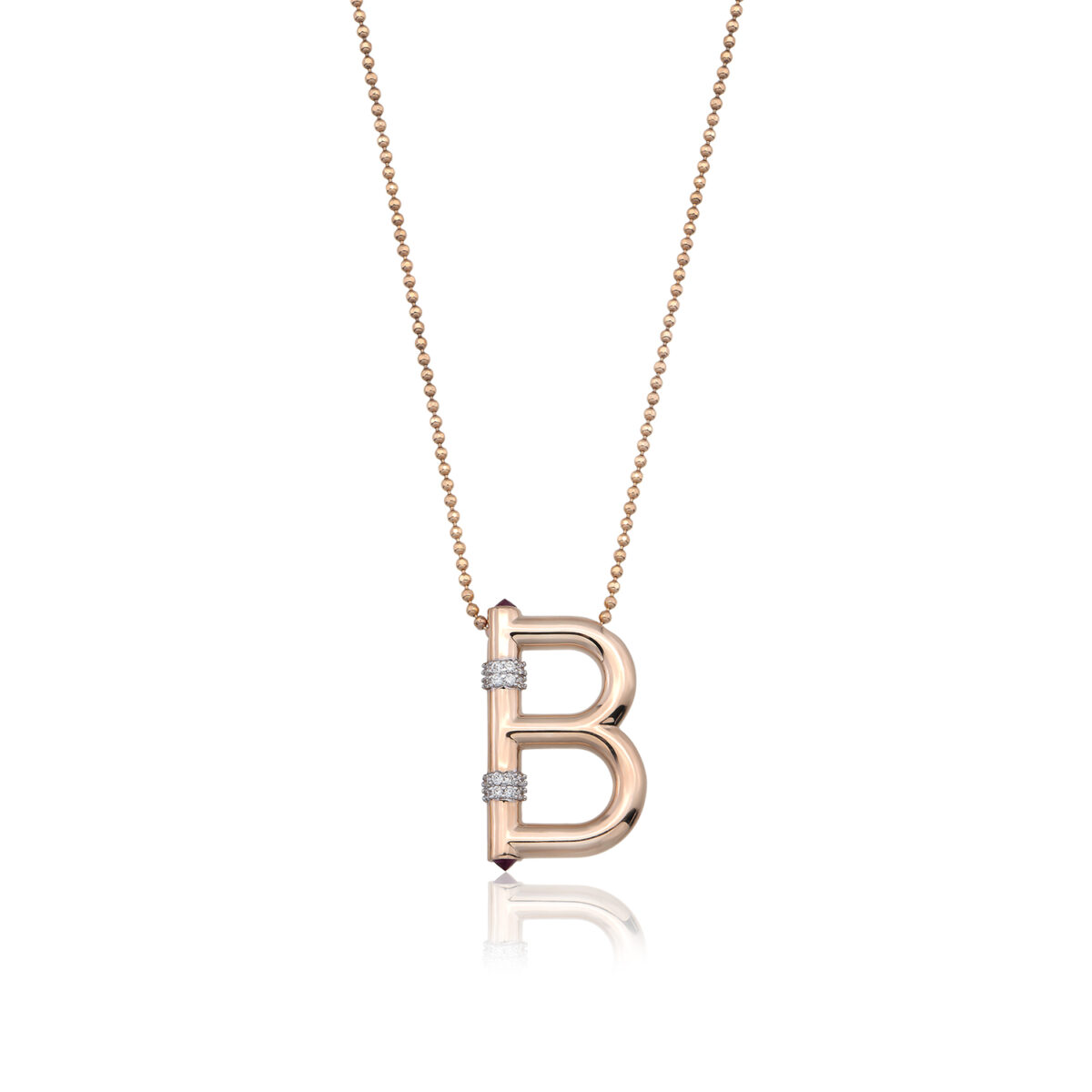 Big Size Initial Necklace