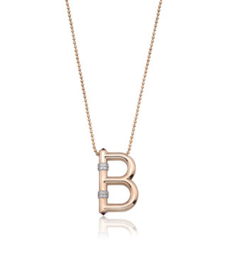 Big Size Initial Necklace