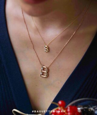 Small Size Initial Necklace