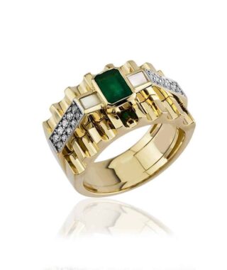 Emerald Audelia Ring