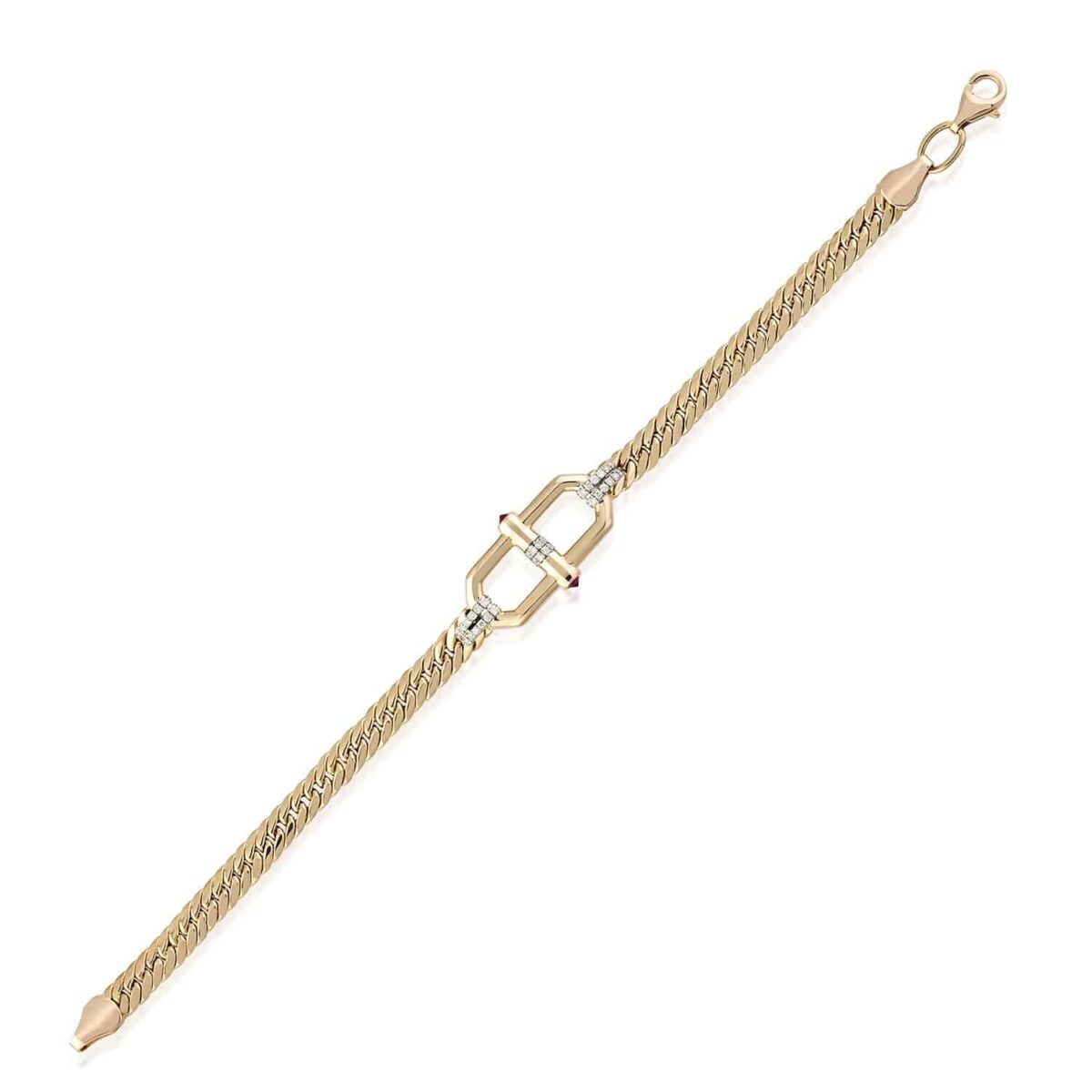 Plain Clasp Bracelet