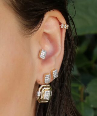 Pave Earring