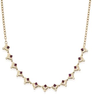 Ruby Ethnic Necklace