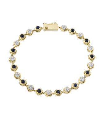Sapphire Sunny Bracelet
