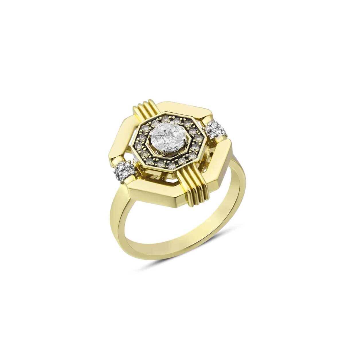 Camilla Ring (Champagne Diamond)