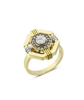 Camilla Ring (Champagne Diamond)