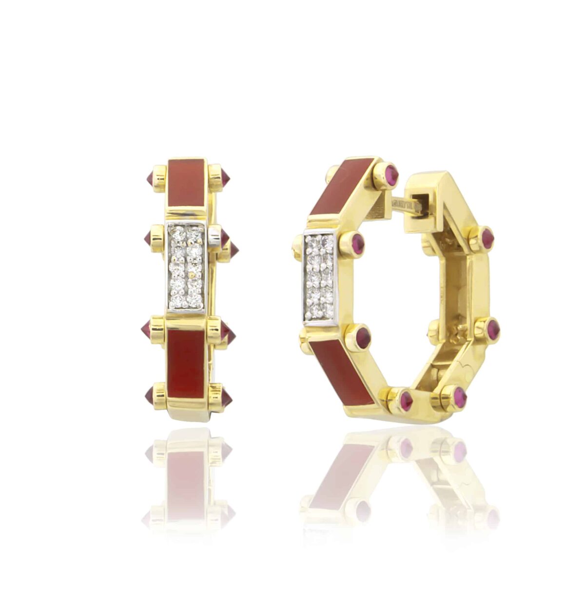 Carla Earring Colored (Small Size)
