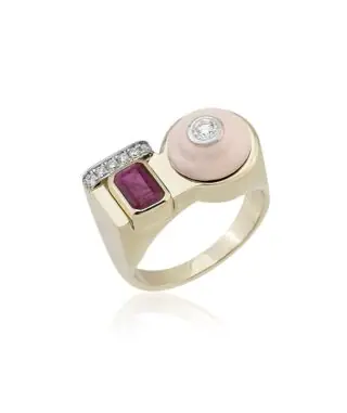 Gabrielle Yüzük - Yakut Gabrielle Yüzük - Yakut