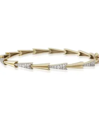 Arrow Pırlantalı Kelepçe Arrow Pırlantalı Kelepçe