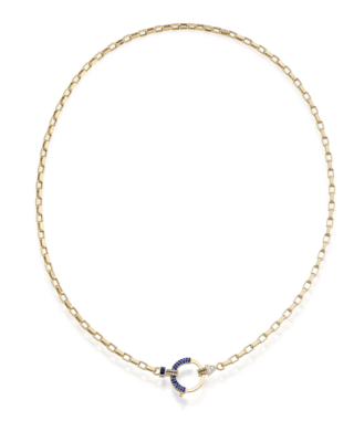 Baguette Chain No 2 - Sapphire