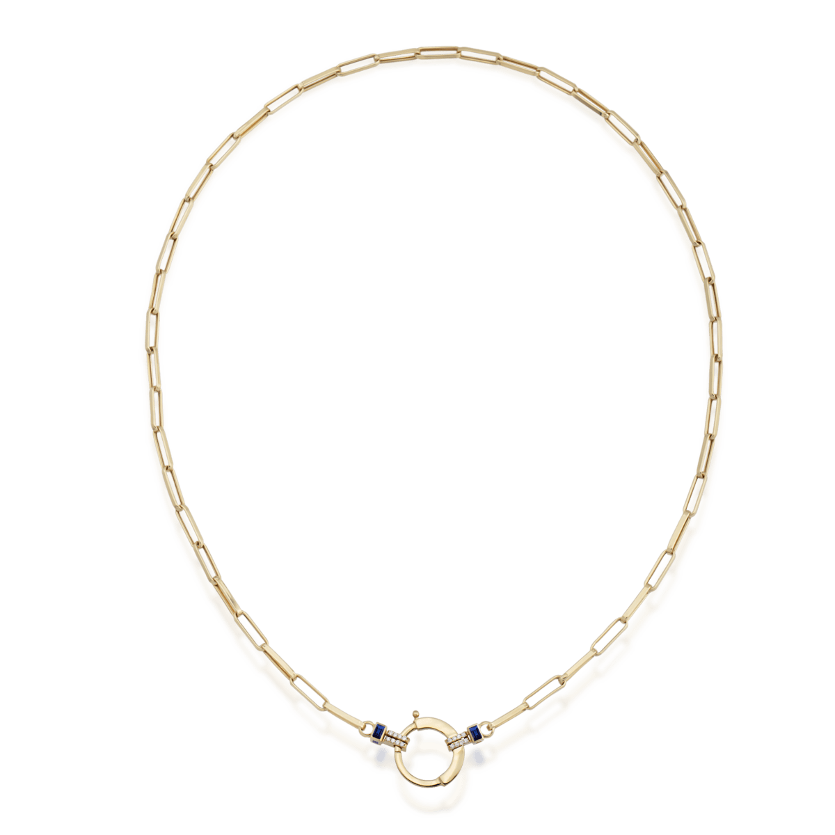 Baguette Chain No 6 - Sapphire