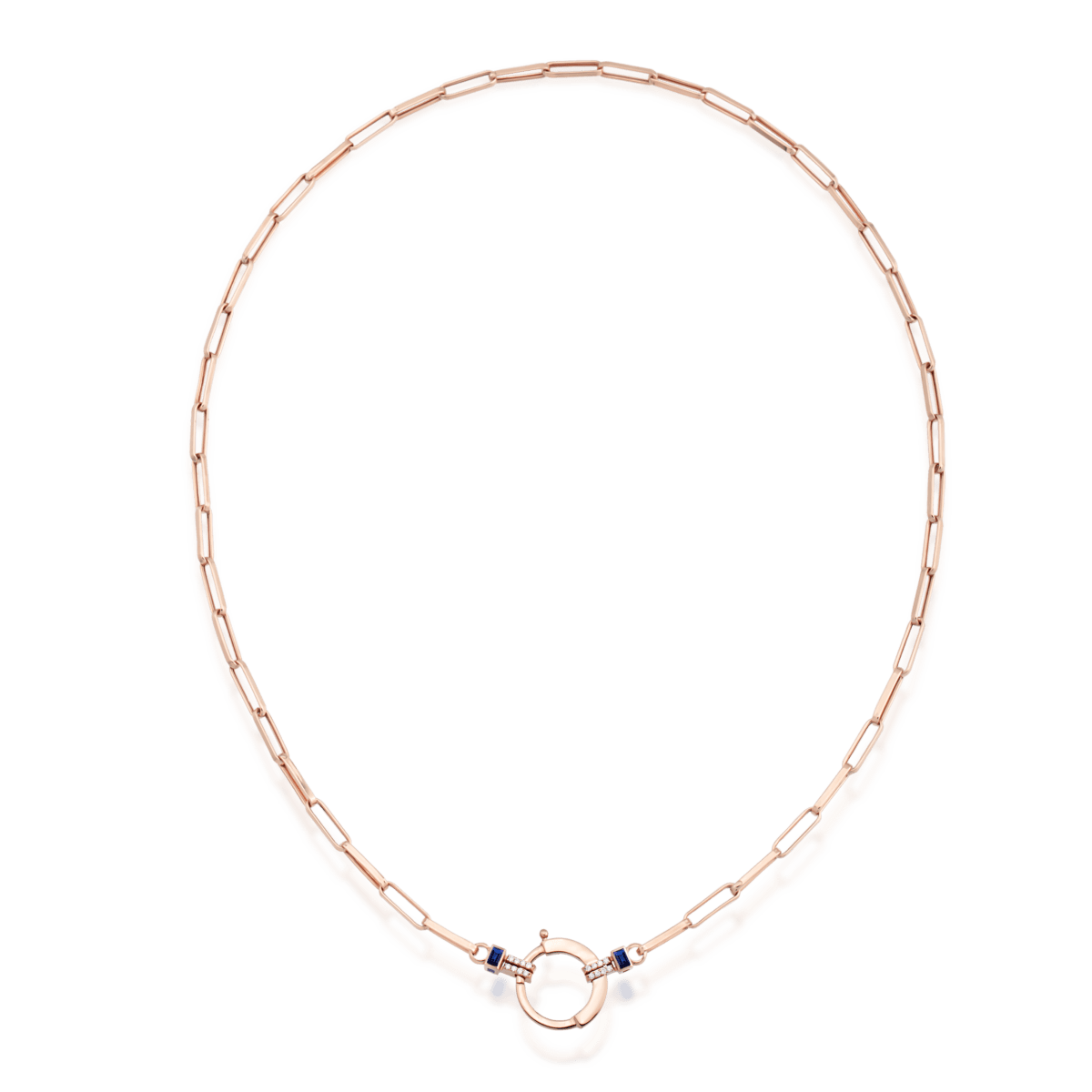 Baguette Chain No 6 - Sapphire
