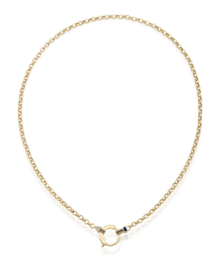 Baguette Chain No 5 - Sapphire