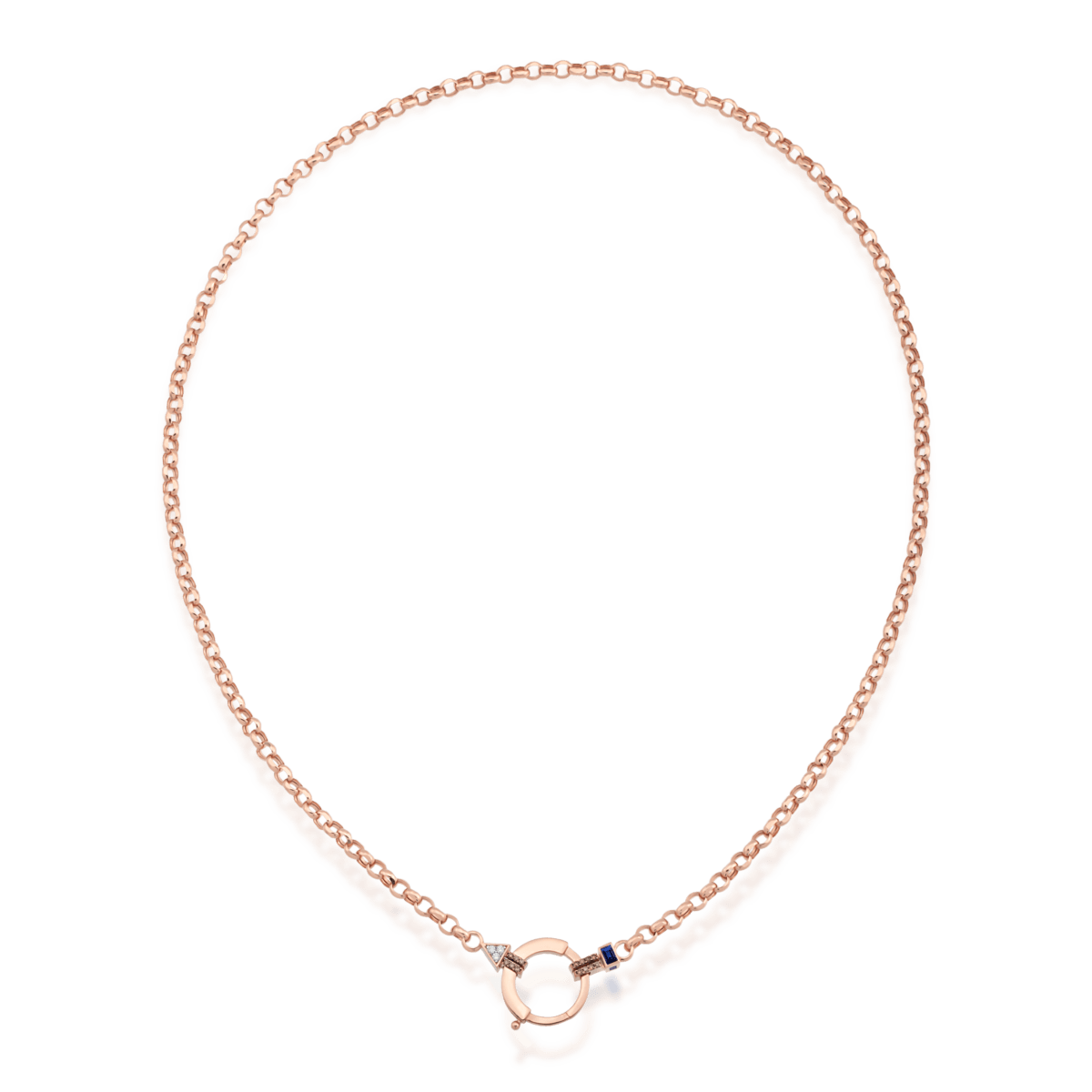 Baguette Chain No 5 - Sapphire