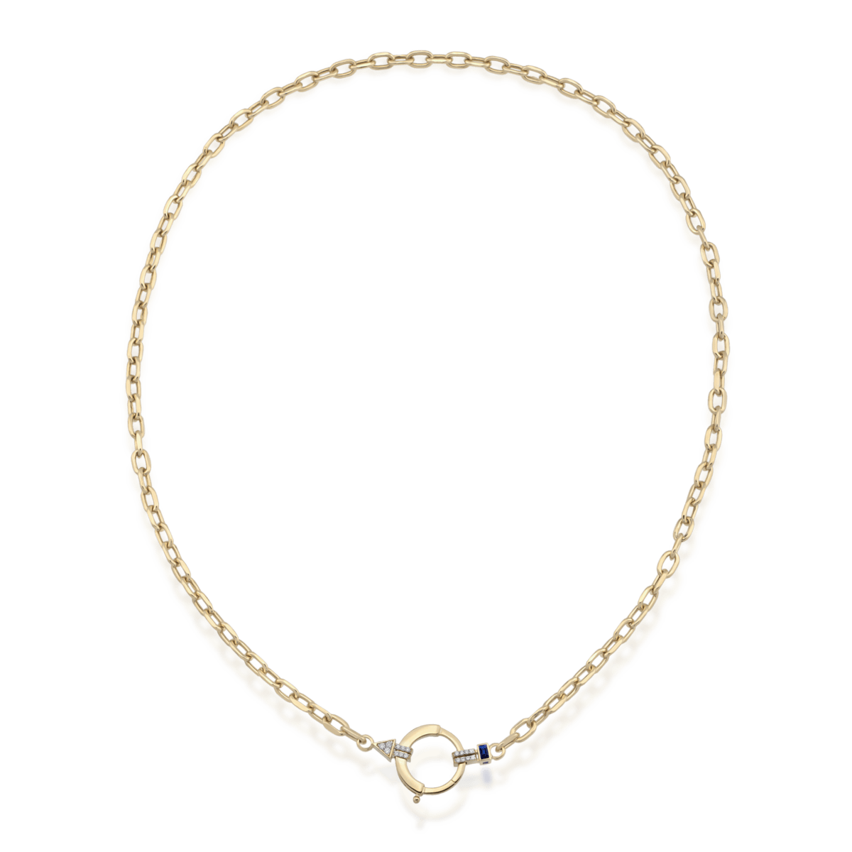 Baguette Chain No 1 - Sapphire
