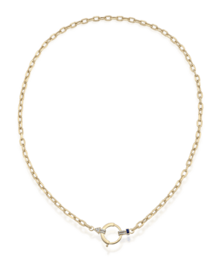 Baguette Chain No 1 - Sapphire