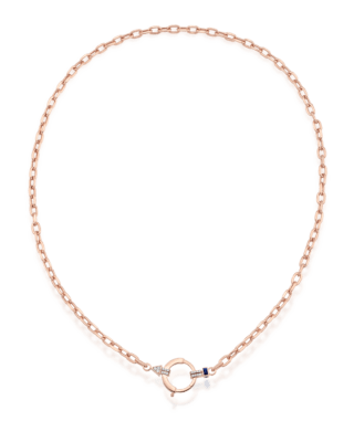 Baguette Chain No 1 - Sapphire