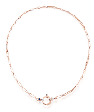 Baguette Chain No 3 - Sapphire