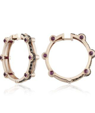 Sisi Earring - Champagne Diamond