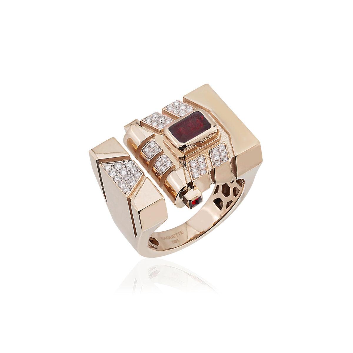 Era Ring - Ruby
