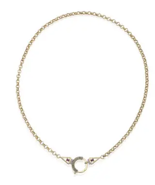 Baguette Zincir 12 - Yakut