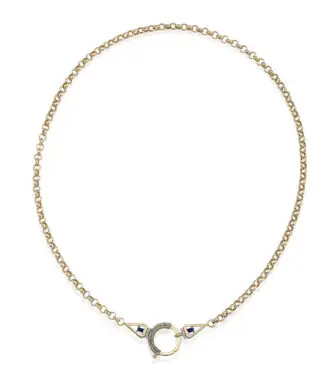 Baguette Zincir 12 - Safir