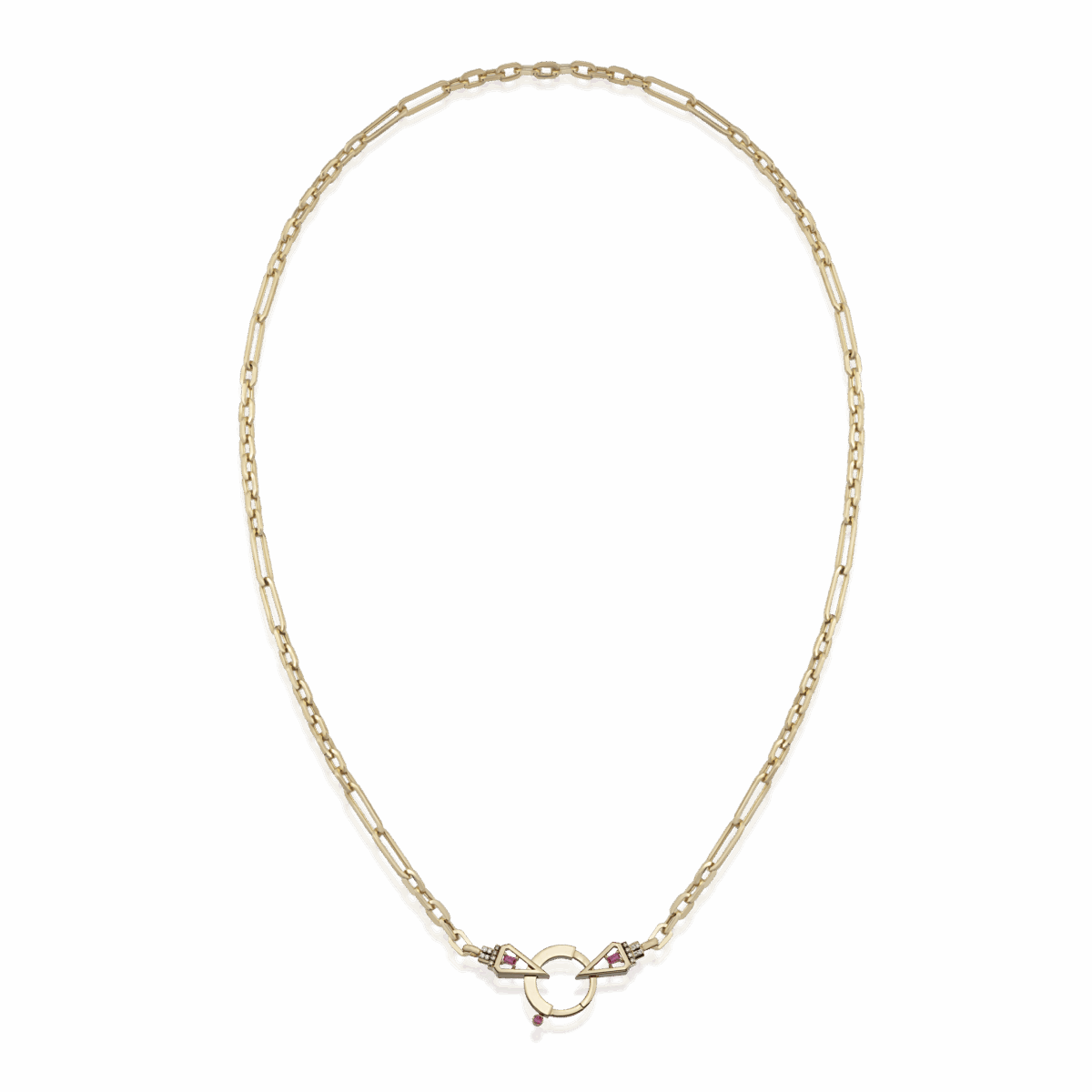 Baguette Zincir 10 - Yakut