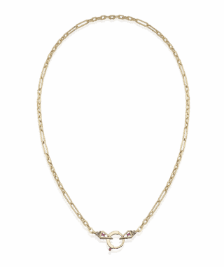 Baguette Zincir 10 - Yakut