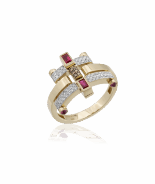 Gloria Ring - Colored