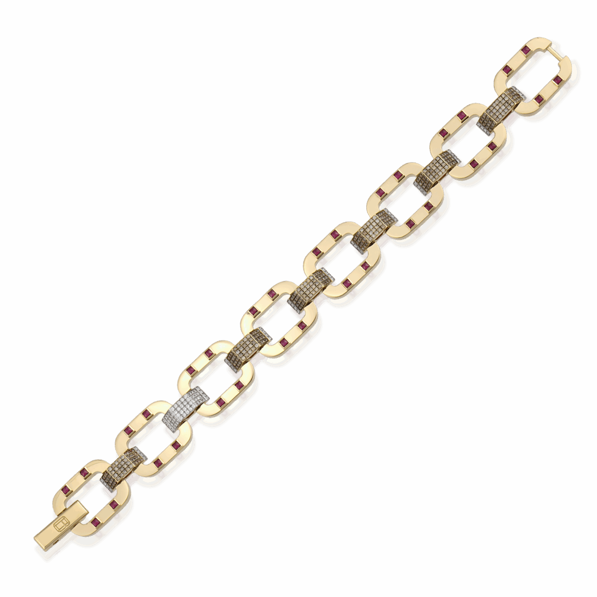 Era Pave Bracelet - Ruby