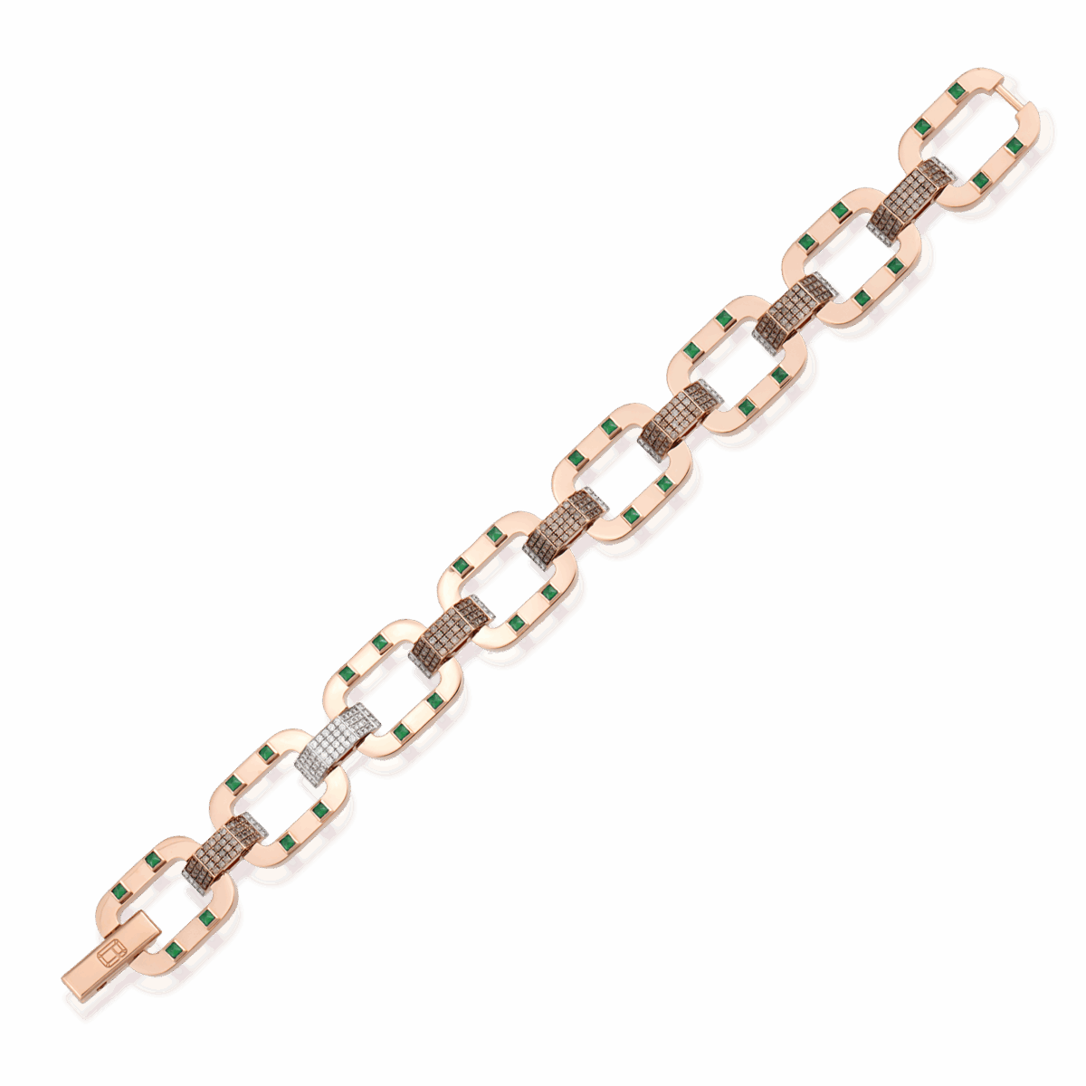 Era Pave Bracelet - Green Garnet