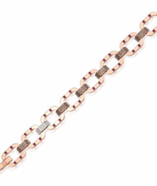 Era Pave Bracelet - Ruby
