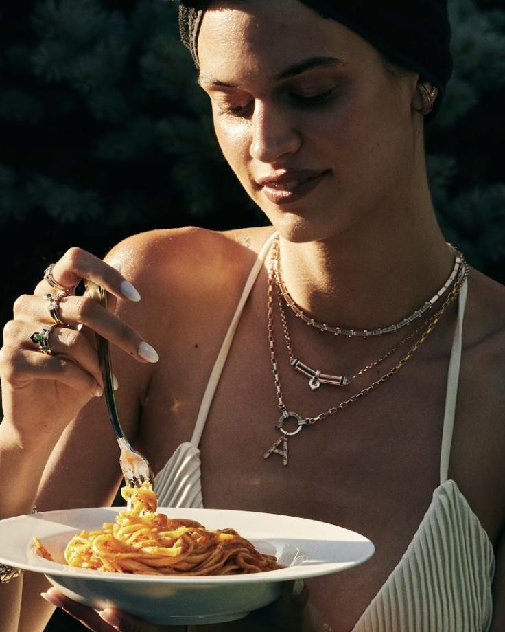 Zoe Necklace - Colored Zoe Necklace - Colored