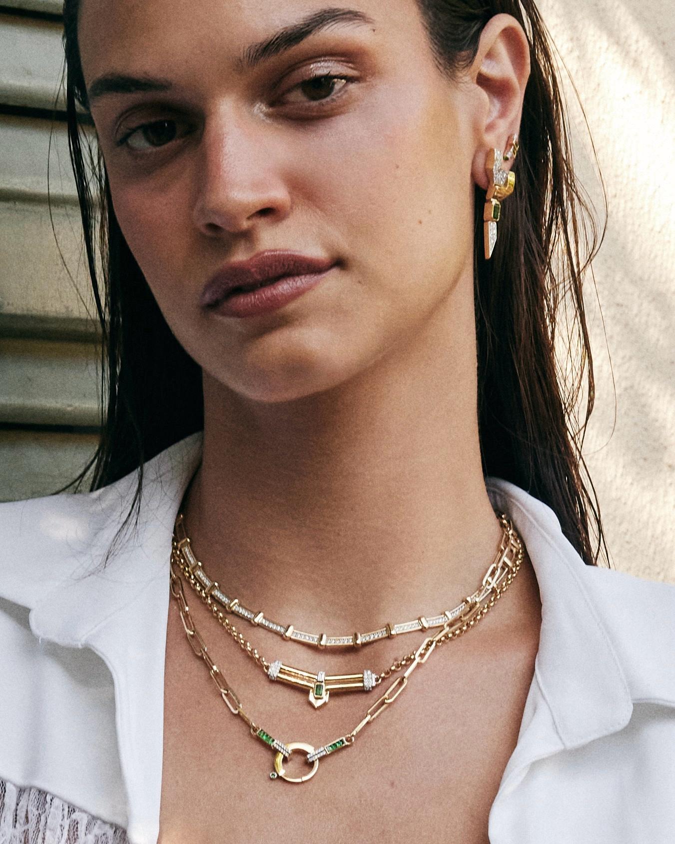 Zoe Necklace - Emerald Zoe Necklace - Emerald