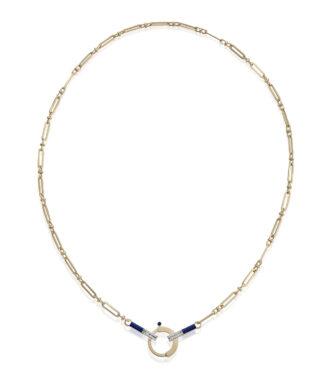 Baguette Chain No 14 - Sapphire