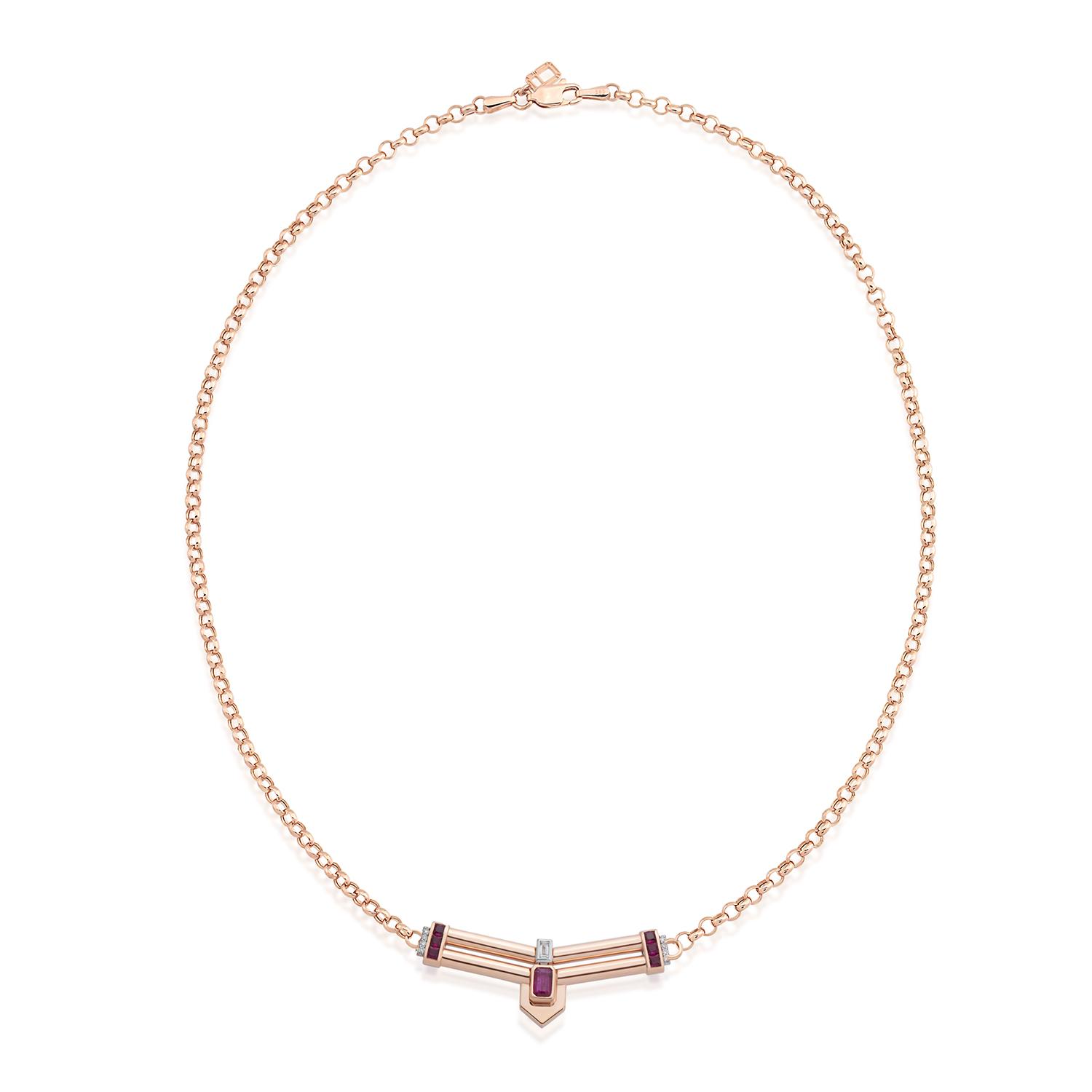 Zoe Necklace - Colored Zoe Necklace - Colored