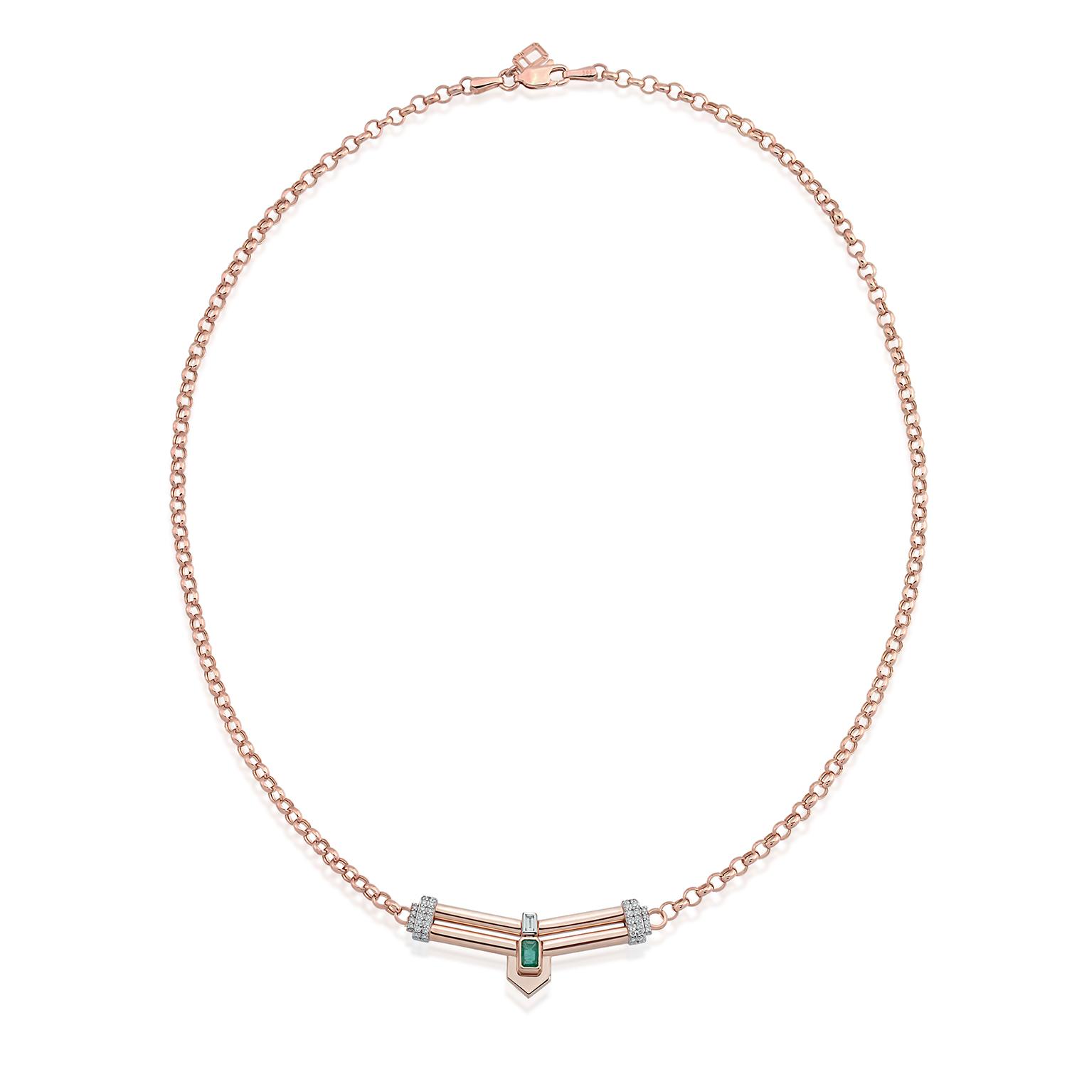 Zoe Necklace - Emerald Zoe Necklace - Emerald