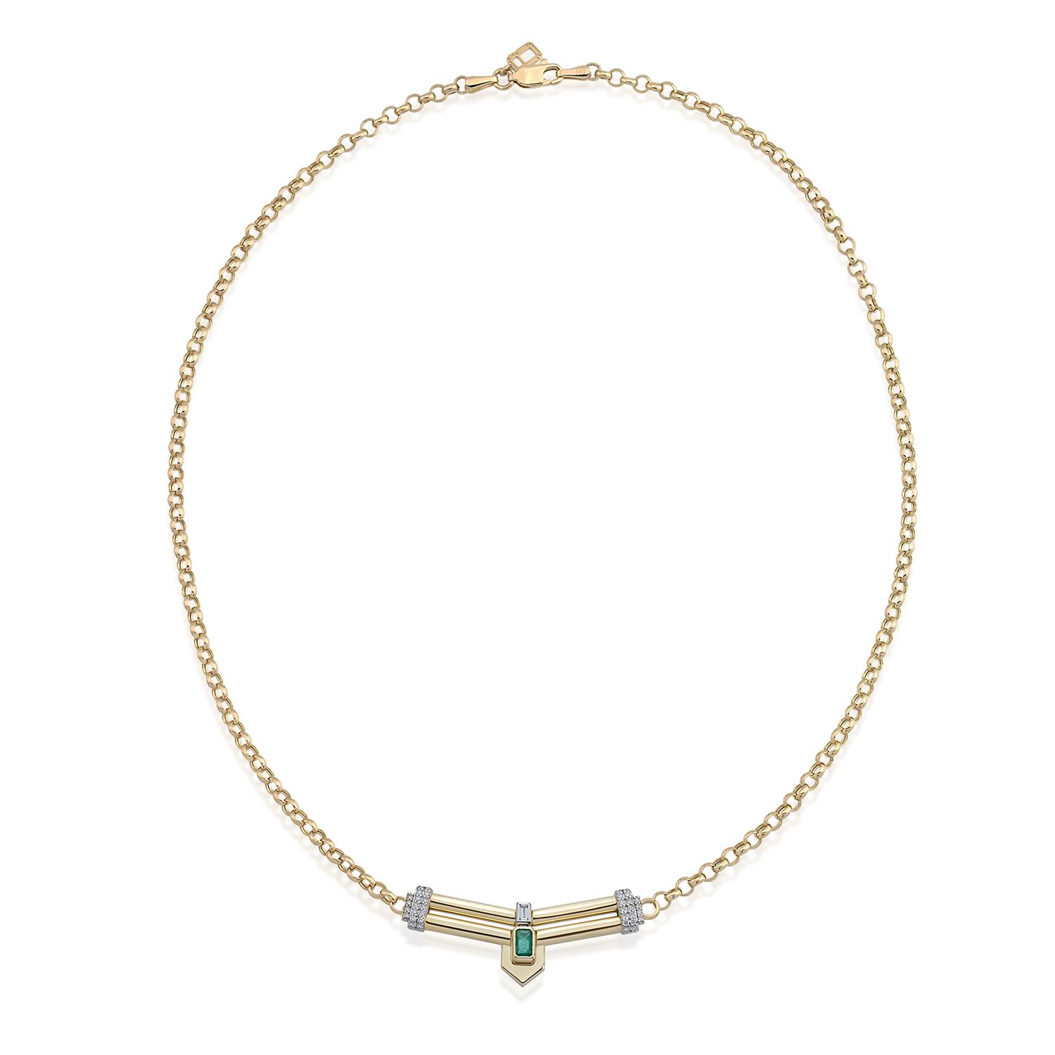 Zoe Necklace - Emerald Zoe Necklace - Emerald