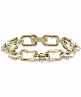 Monogram Bileklik - Çok Renkli